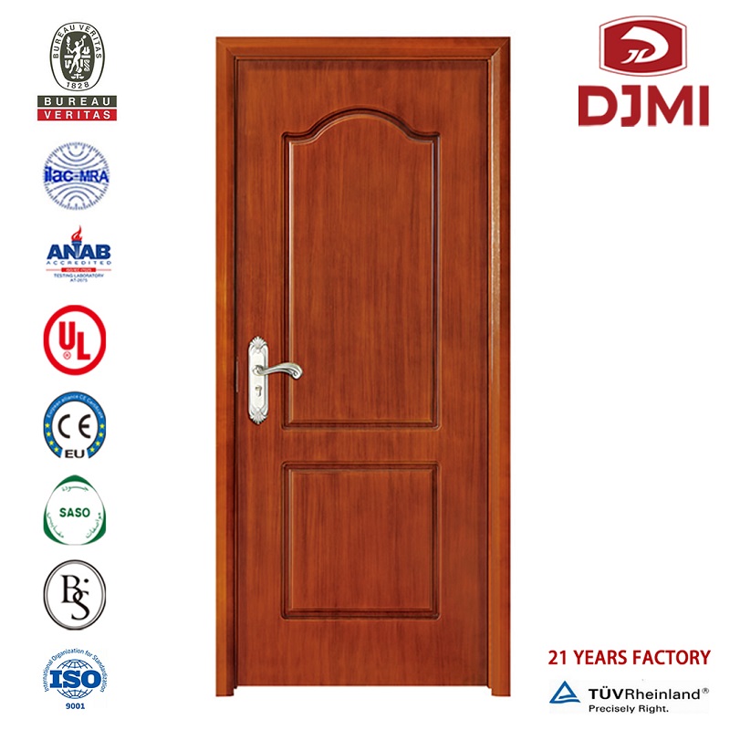 Brand New Wood Intern Wpc Door Panel Hot Selling Comfort Room Design White Apartment Wpc Door Multifunktionel indeni døre Wood Profile Door Wpc Wood