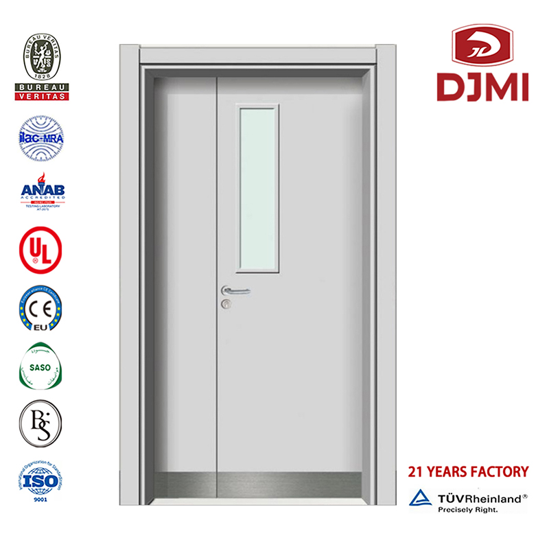 Nye indstillinger Moused Mother and Son Room Door Chinese Factory Hospital Møbler Teak Wood Design Indendørs High Quality Industrial Doors Solid Wood Pine Flush Door