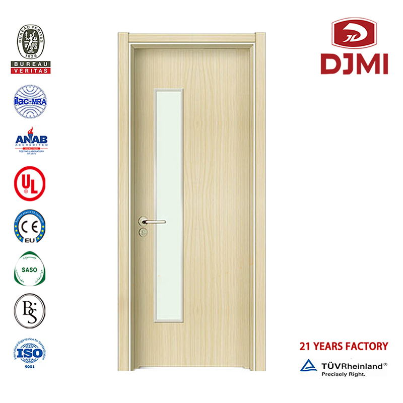 Chinese Factory Melamine Price Teak Wood Double Design Hpl Hospital Door High Quality Mdf Skin Wood Betegnelser Lamineret dør Billig House Wood Grain Color Fir Door