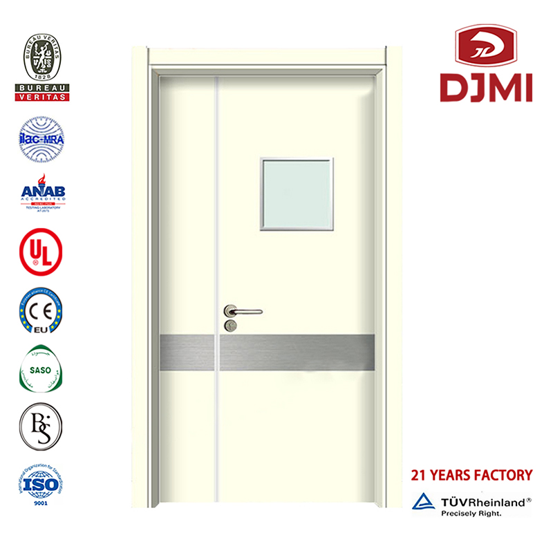 Billigt soveværelse Aluminium Swing Door Italiensk stil Tilpas Moderne Entrance Wood Aluminium Glas Door Hospital Dobbeltdøre Nye indstillinger Trædøre Design Solid China Manufactory Hospital
