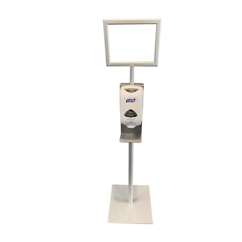 TMJ700 God kvalitet Metal Supermarket Pop Justerbar Pedestal Poster Stand