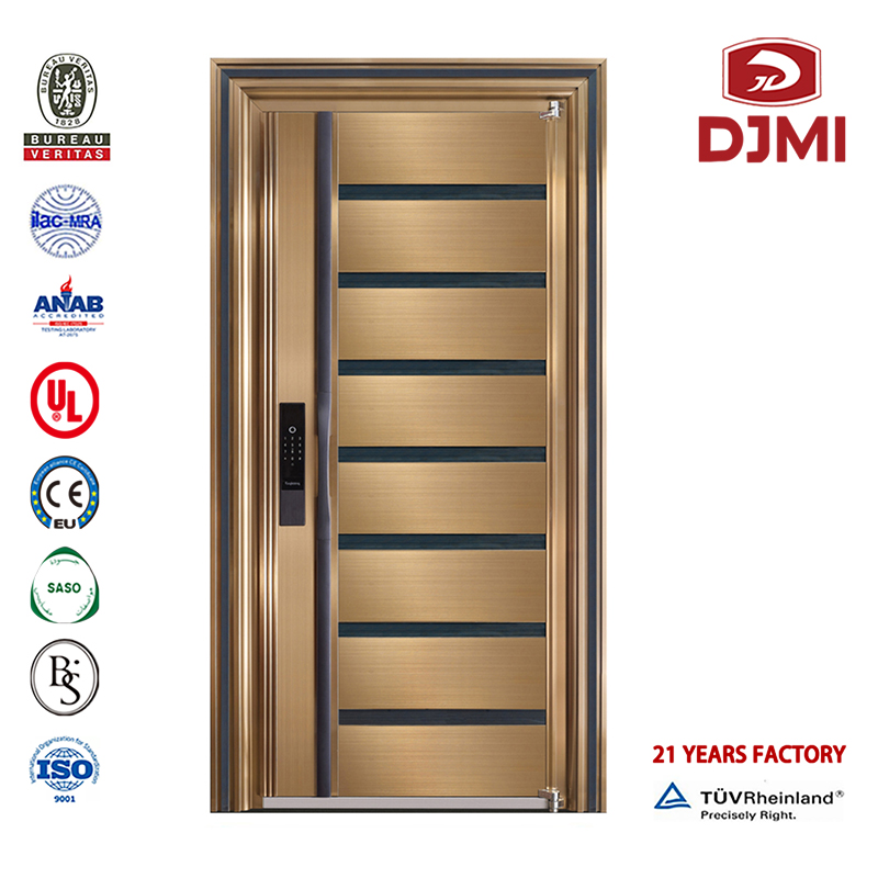 Italien Døre Isreal Turkish Armoured Door High Quality Bullet Bevis Eksterior Security Aluminum Steel Mien Billig Sikkerhed Italiensk Residential Turkish Steel Door/Metal Vision Armoured Door with Casted Aluminium Panel