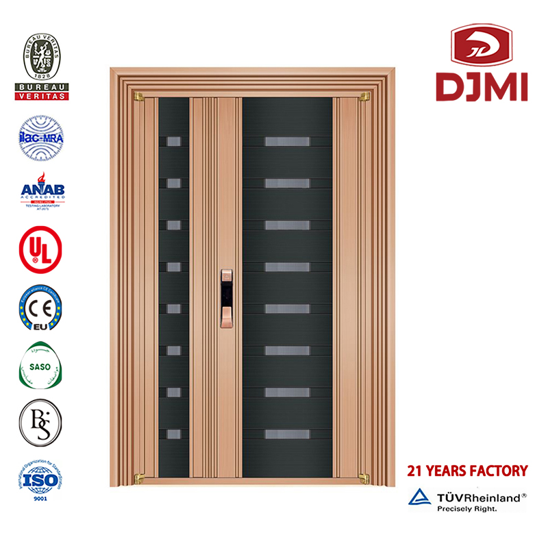 Turkish Security Steel Armoured Doores Billige Ventilate Inch Data Steel front Gate Israel Security Apartment Armoured Door Tilpas Double Swing Wood Anti-Theft China Made Security Armed Doores Mosaic Design Steel Wooden Armoured Door