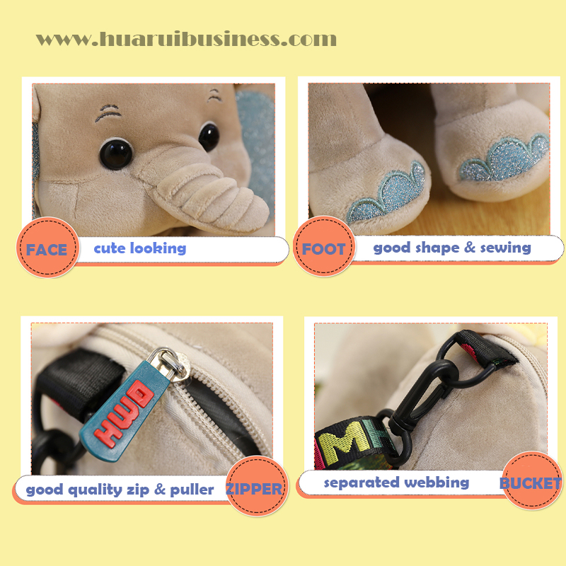 sækken og rygsækken for elefanter