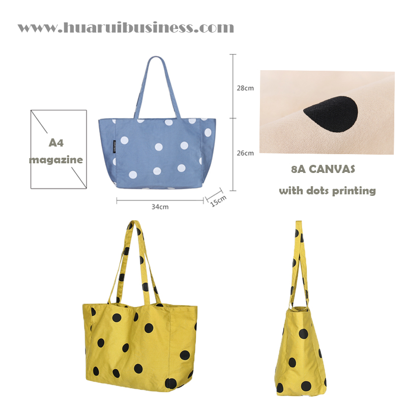 8A lærredssæk, håndtaske, lærred taske