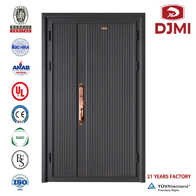 Brand New Home Design for India Exterior Security Steel Door Hot Selling Iron Main Entrance Doors Grill Design Entry Double Leaf Steel Door Price Multifunktionel Front Grill Design Catalogue Color Steel Door