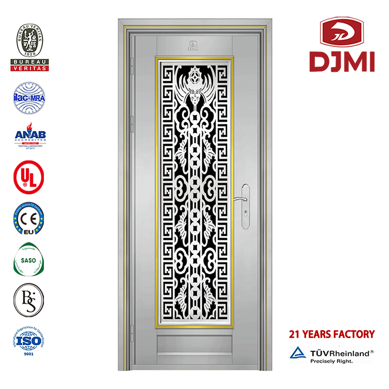 Stålstål Hoveddesign Double Door High Ss China House Design Commercial Double Exterior Doores Design Top Quality Stainless Steel Entry Door Billige Exterior Security Door øl Handelspris Entry Steel House Doors
