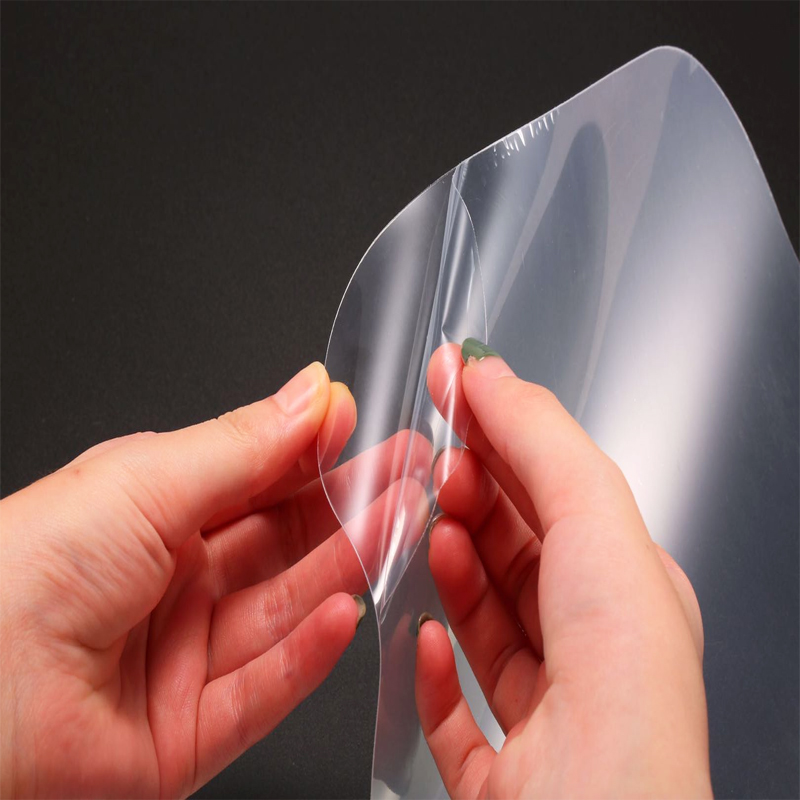 Transparent skjold OEM Anti Splasable Face Protection Visor PET Film Face Shield with Glass