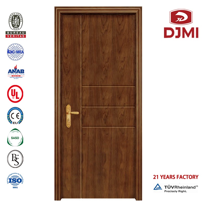 Chinese Factory Ul 10C Wooden Fire Bevis Brandsikker Dør Høj Finger Joint Wood Frame Resisting Vision Panel Fire Door Billig Tempred Mat Glas Wood Leaf Office Branddøre