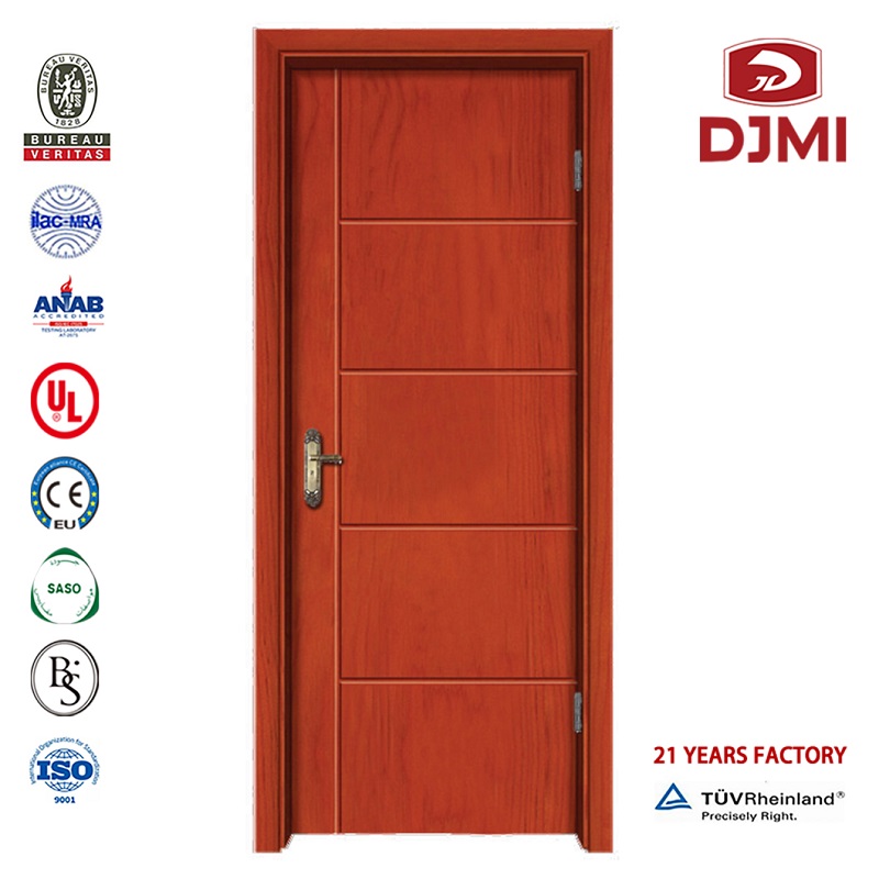 Chinese Factory Resistent Researial Sounproot Fire Door Tilpas porte Wooden 90Mines Brand Nomed Wood Door New Section 20Minutter Wooden Selvlukkende branddør Døre