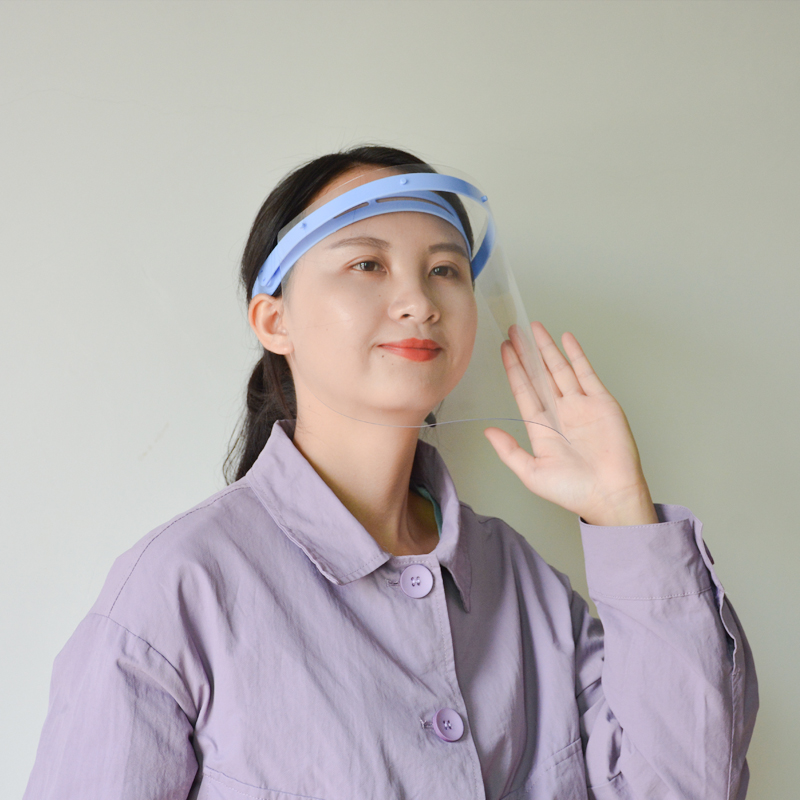 DIN EN Spatter Protektive Face Visor Transparere Clear Shield Face Antitåge