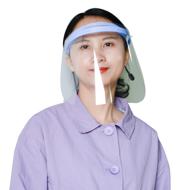 DIN EN Spatter Protektive Face Visor Transparere Clear Shield Face Antitåge