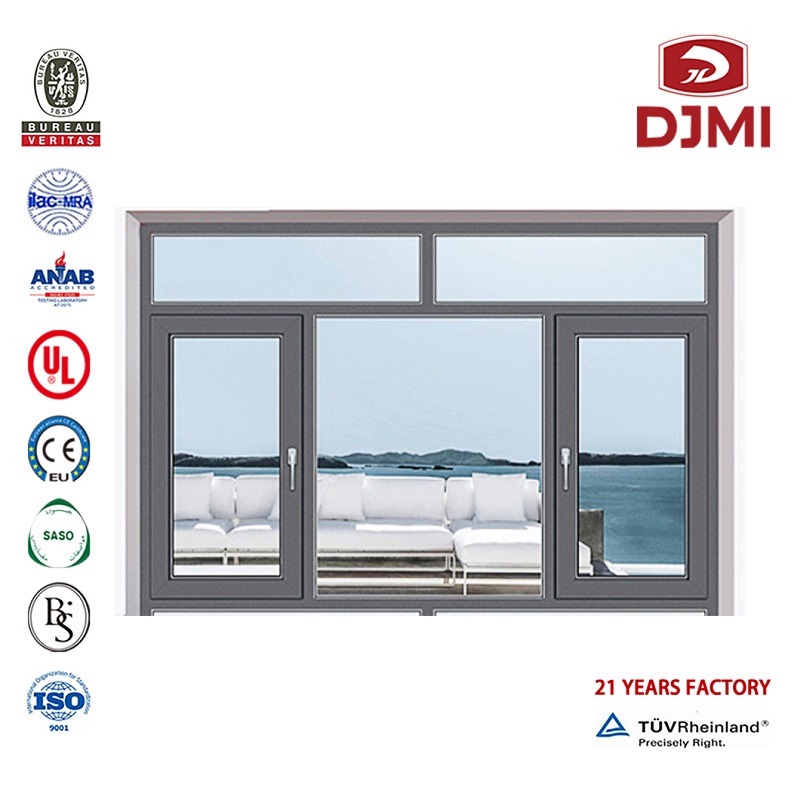 Rammedesign Simpel stil Aluminium Fenetre Vindue Døre Aluminium Nyt fransk stilbillede Træramme Design Guangdong Factory Price Small Window Awling Brand New Wood Frame Design Casement Windows For Canadas Insulated Glas Window