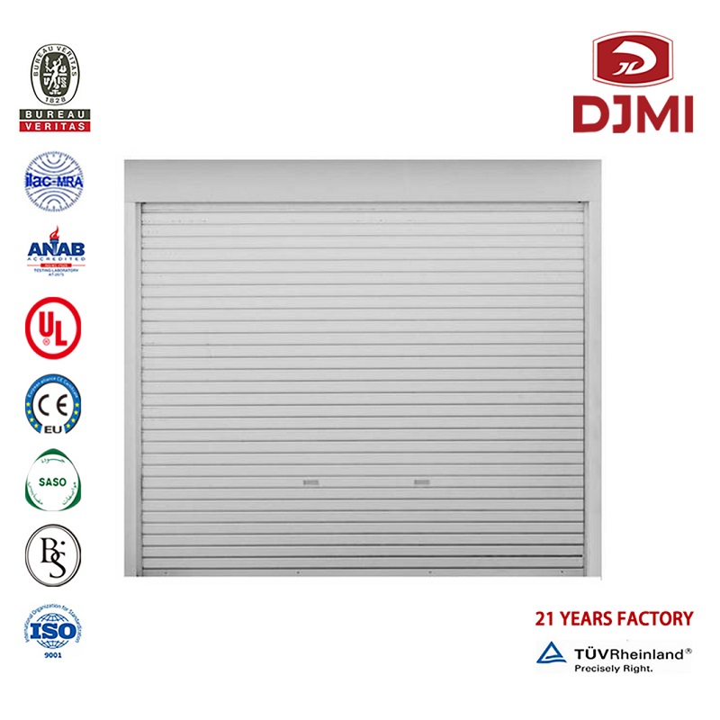 Brugerindstil Steel Overhead Door Sectional Garage Doors For Sale Multifunktionelt Auto Panels Electric Garage Doors Professionel 50 Mm Thickness Sectional Overhead Company Garage Door Insulation Dør