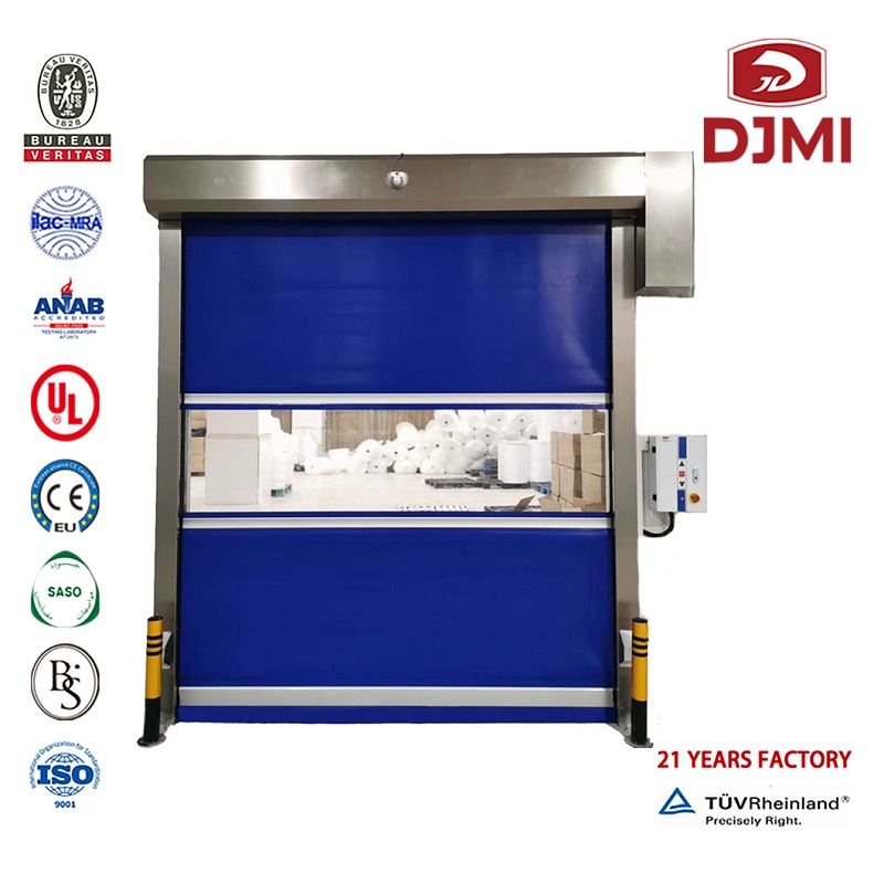 Hot Selling White Color Overbead Accordsion Sectional 8*7 Garage Door Multifunktionel Beautiful Appance Sectional with Windows Automatic 8*7 Garage Door Professionel 500Mm Bredde Panel Afforable Overhead Doors Brugte Garage Doors Sale