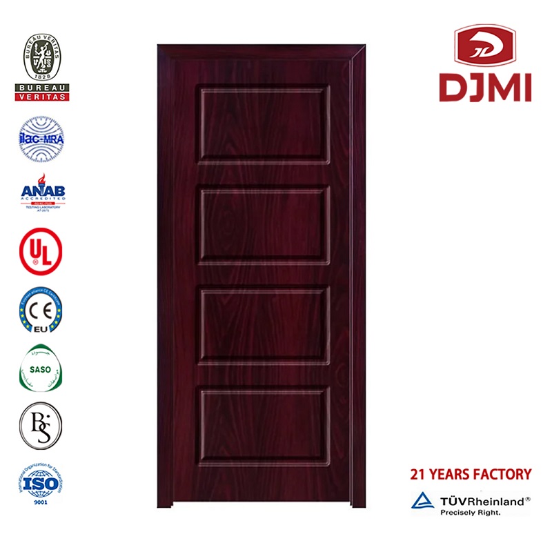 Melamindør Mdf Best Price Moderne Indenrigsfabrik Vandsikret Wooden Indisk Pris Håndjern med sidelys Single Leaf Door Design Høj kvalitet Mdf Wooden Wrights Iron with 2 Side Lights lejligheds Hotel Indendørs trædør