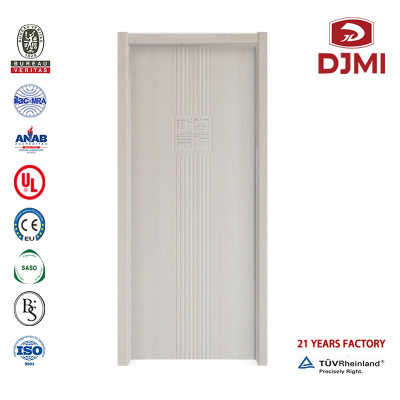 Kvalitet Nye indstillinger Melamin Flush Wood Iron Entrance Door Hotel Apartment Mdf Intern kinesisk fabrik Simpel Moderne Wooden Melamine Færdige Door Design Steel Entrance Wood Armed Double Doors Building Materials Melamin-Timber