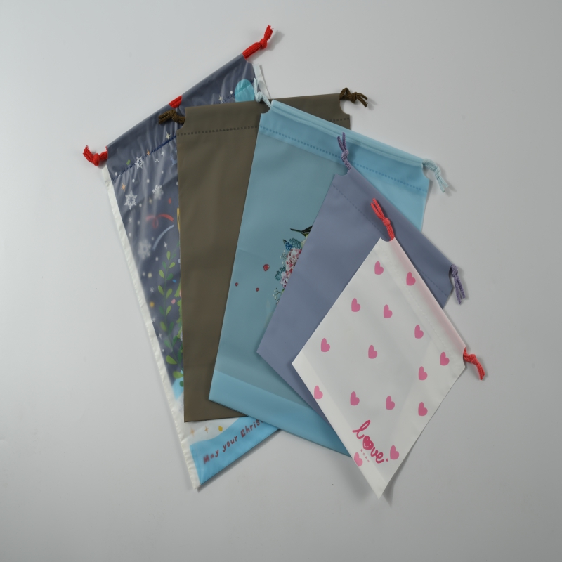 Eva Cartoon Printing Cosmetic Bag Drawstring Makeup Bag Kvinder Rejse make up Shoes Storage Bags