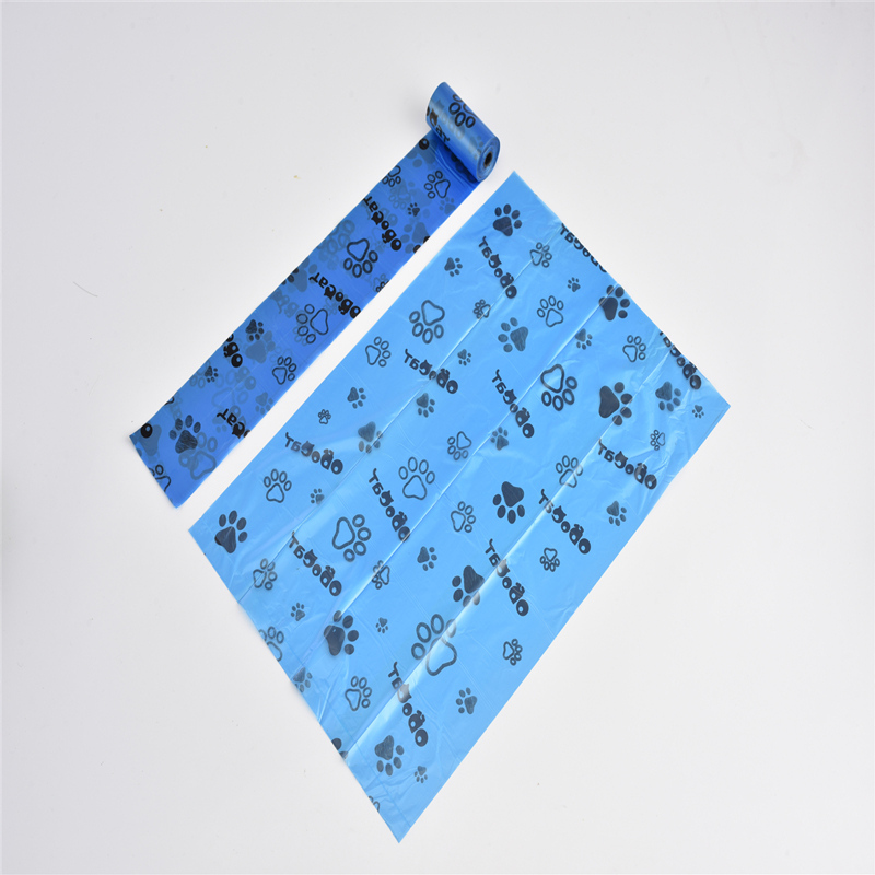 Komponentielle bionedbrydelige hundeaffaldssække til selskabsdyr