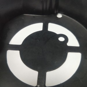 Højtemperaturbestandig sort pp isoleringsskat 0.43mm flammehæmmende gasbehandling