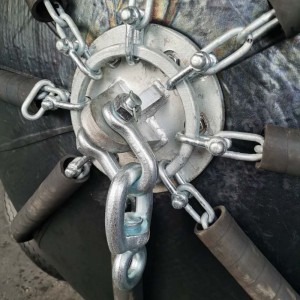 Møbning og Berthing Marine Fender Anti-kollision Pneumatisk gummi Fender