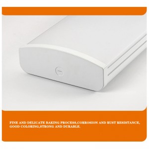 Linkbar LED ombrydning omkring Flushmount Light 4ft, LED Shop light for Garage - 5000K, ETL og Energy Star Certified, LED Linear Indor Lights, LED Ceail Light