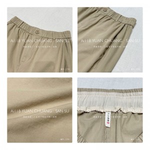 Løse kvinder\\\\\\\\ s bukser der er skræddersyet til enhver lejlighed, mest komfortable linned til uformel stil stil Told 11722 Stilish and Loose Pants