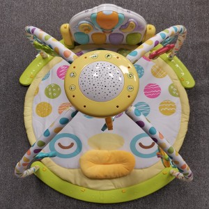 Plastisk rund babyaktivitet playmat/legestue -and