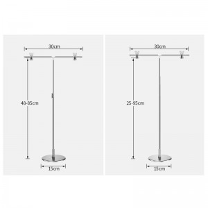 TMJ717 POP desktop display stand indstillelig plakat supermarked display stand stand gulvmetal promoveringsstand