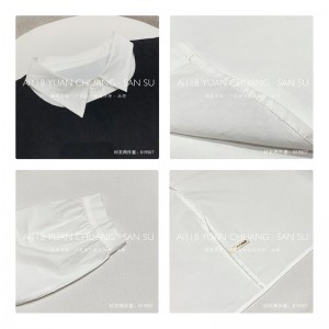 Løs- fittings design Minismst Smelly Casual Solid color Strited Kontrollered overspeced extra custoed 19507 Long lose Shirt + Waistcoat