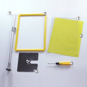 TMJ POP 020 engros plakat display stativ Dobbeltsidet A ramme Sign Holder display Poster