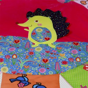 Polygon baby legemåtte - pindsvin