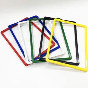 TMJ POP 028 Label holder holder bildende prismer Retail Plastic Price Strip Supermarket Price Holder