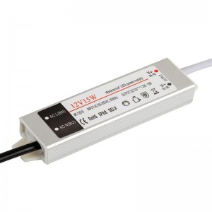12V 1.25A 15W Vandsikret LED Power Supply Low Volage Output for LED Light