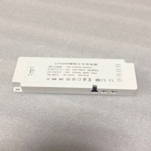 strømforsyning med LED-driver med konstant spænding i førerens strømforsyning til sporlys 12V 60w