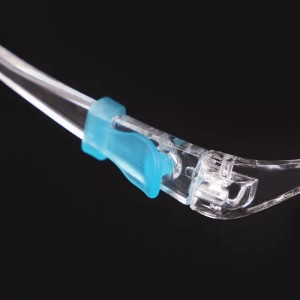 Jul Vintergennemsigtig antitågeansigt Visor Transforælder Fulde ansigtsskærme med gennemsigtige glasrammer