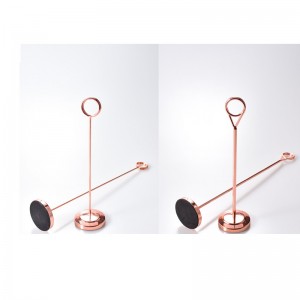 TMJ PP-541 Brød bagning etiket holder metal råvare prisskilt display