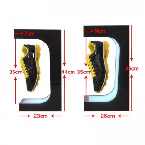 TMJ-548 Moderne New Arrival Product Levitating Shoe Display Magnetic Floating Sneaker Stand