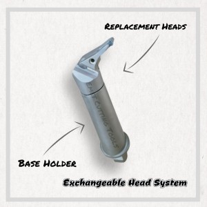 Emet udskifteligt hovedsystem \\/ aluminium hjulnav bearbejdning \\/ drejeværktøj