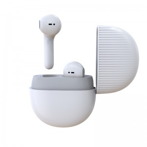 Håndskrevne hovedtelefon TWS Jordknopper Telefon uden tråd med opladningssag