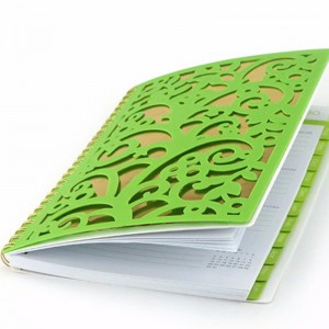 Laser cut PP cover notesbog