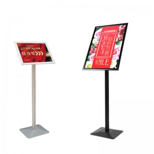 TMJ PP-555 Standard and Custom Plager Floor Stand Display Racks Signholder