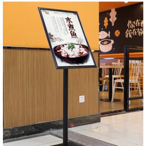 TMJ PP-555 Standard and Custom Plager Floor Stand Display Racks Signholder