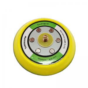 Multi Sizes Plastic Backing Pad Gummi Fum Backing Plate Polisher sanding Pad Til bilreparation