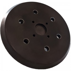 best-Selling 5cm Black Polishing Pad for Pneumatiske værktøjer Sanding Backing Pad