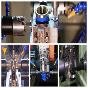 Fuld servo Three Direction Ten Station Nineteren Axis Air Conditioning Globe Valve Body Transfer Machine