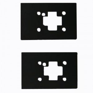 Flammehæmmende pc-isoleringsark GE-EFR95 isoleringsark Sort brandsikker isoleringspakning