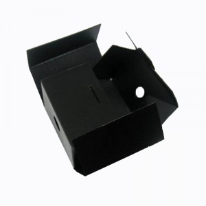 Bopu sort pc-isoleringsark, højtemperaturbestandig isoleringspakning, flammehæmmende let foldbar mylark