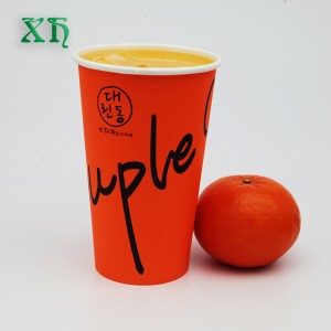 22oz engangs kolde drikke kopper med låg