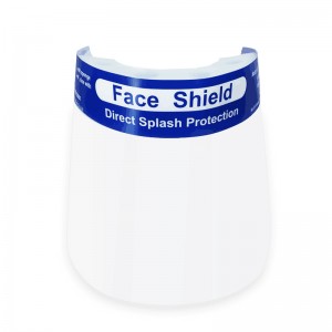 2021 Store linser Transparent anti Fog Protective Bubble Face Shield with Elastic Headbånd